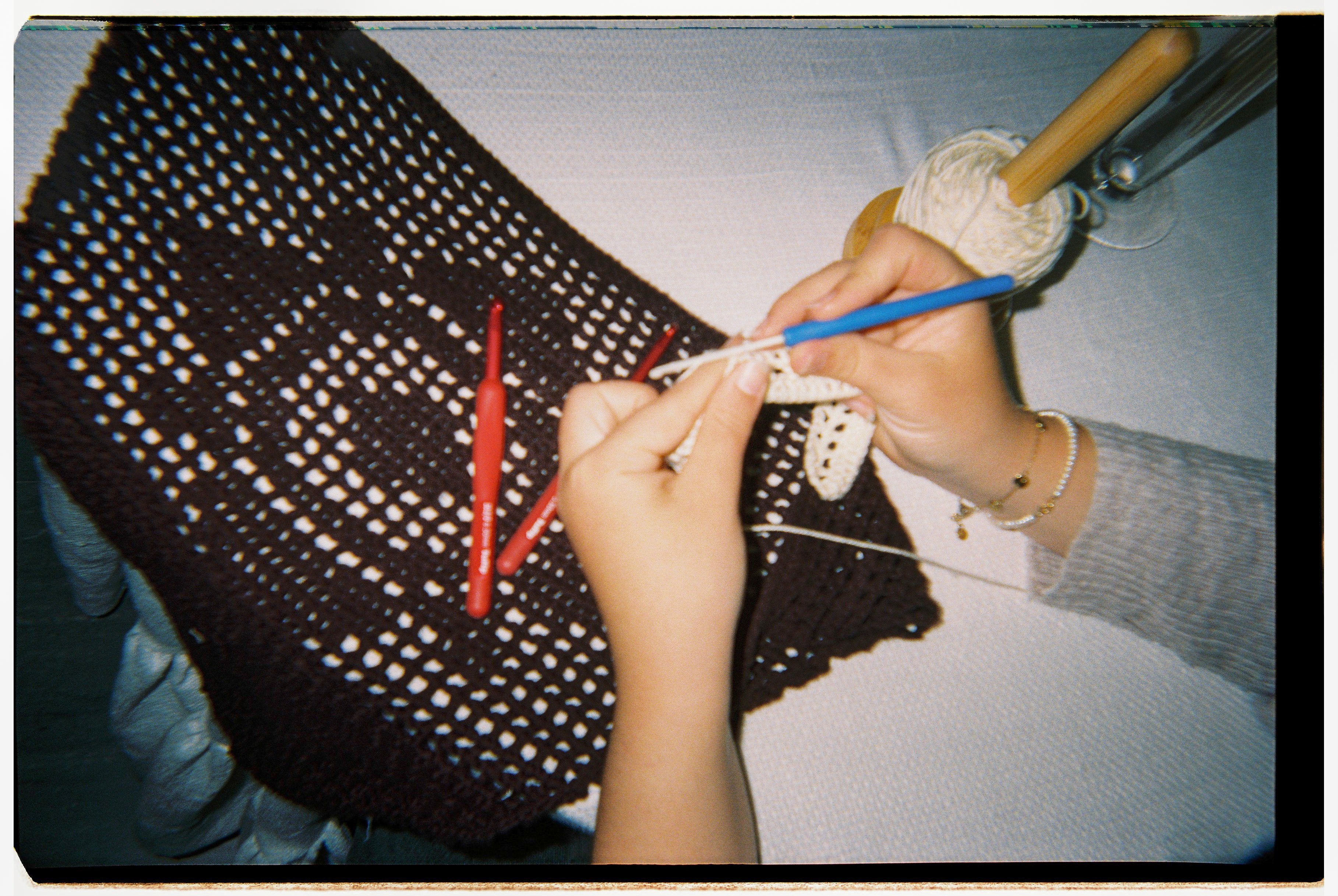 Pañuelo de crochet workshop